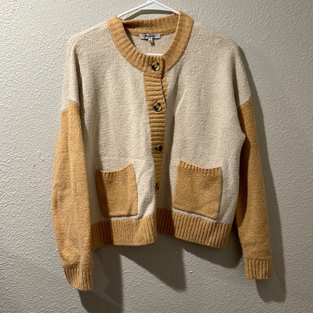 Madewell Button Up Sweater